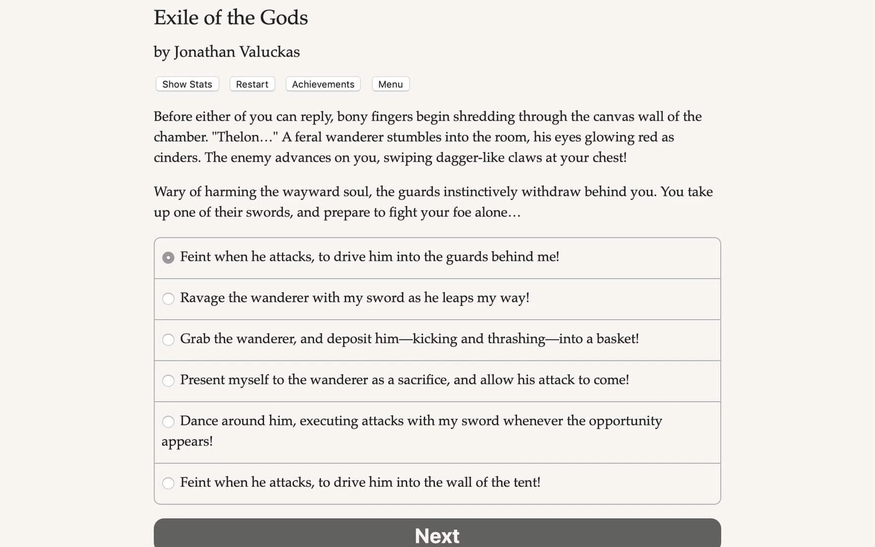 Exile of the Gods screenshot 1