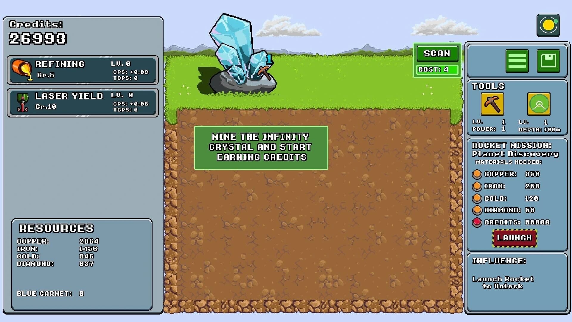 Exofinity Clicker screenshot 2