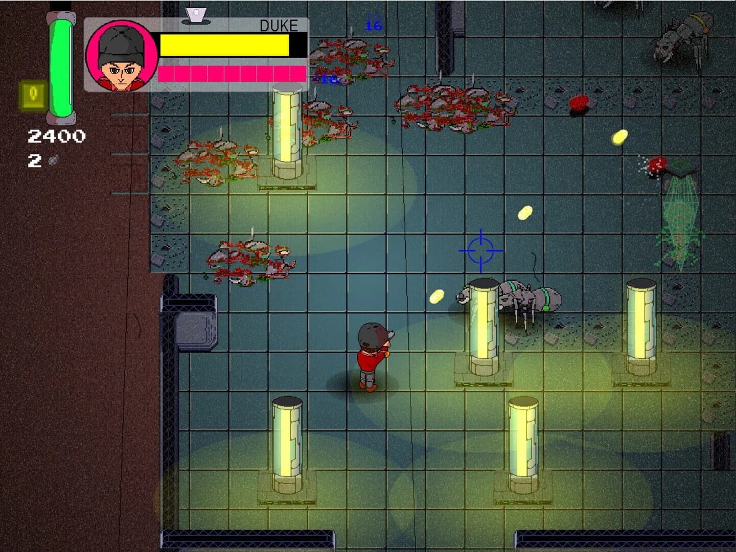 Exterminators of Saturn screenshot 1