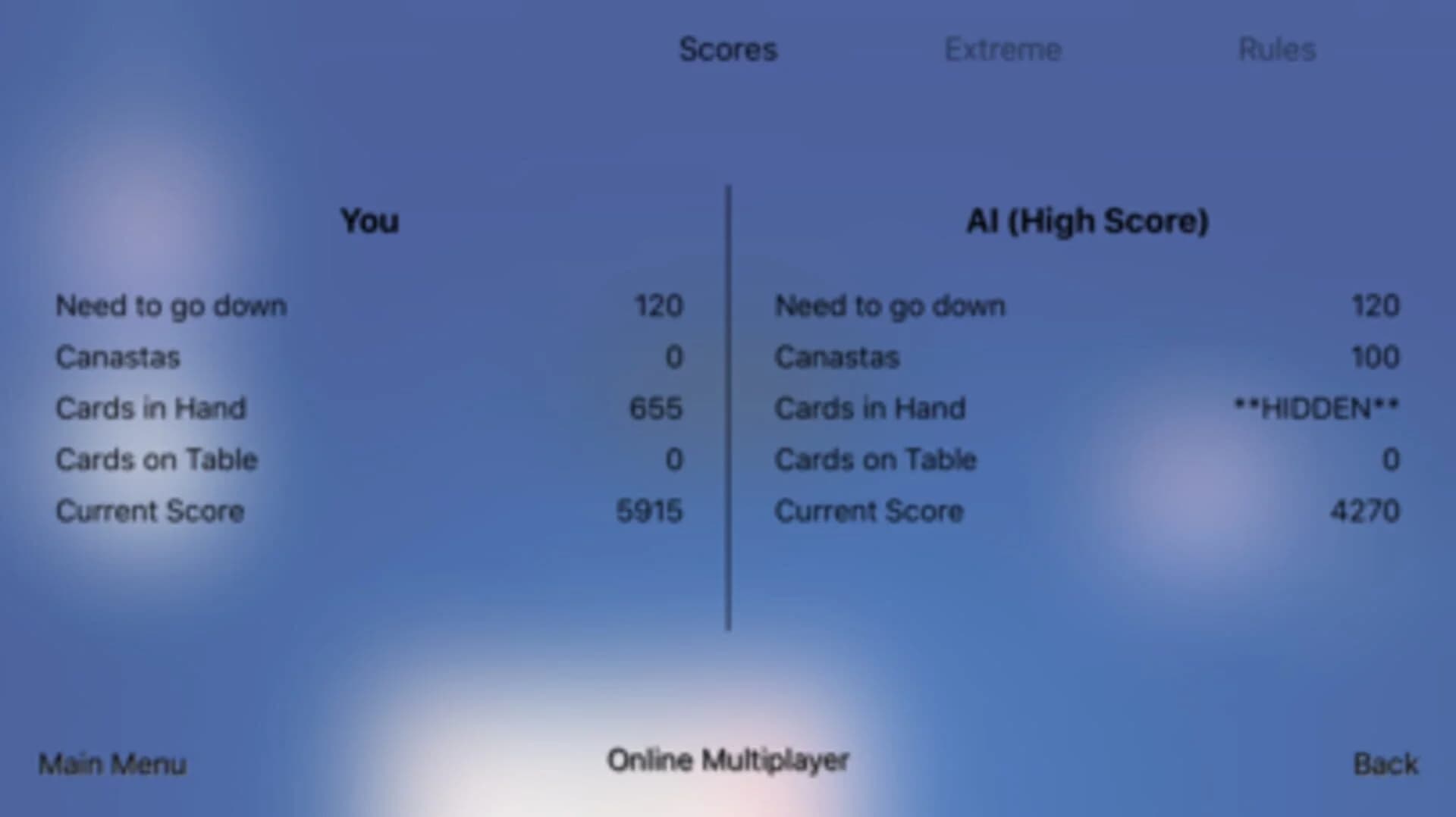 Extreme Hand and Foot screenshot 1
