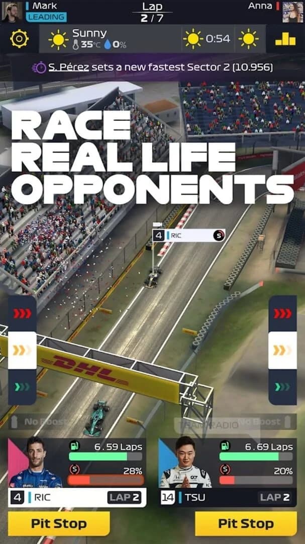 F1 Clash screenshot 1