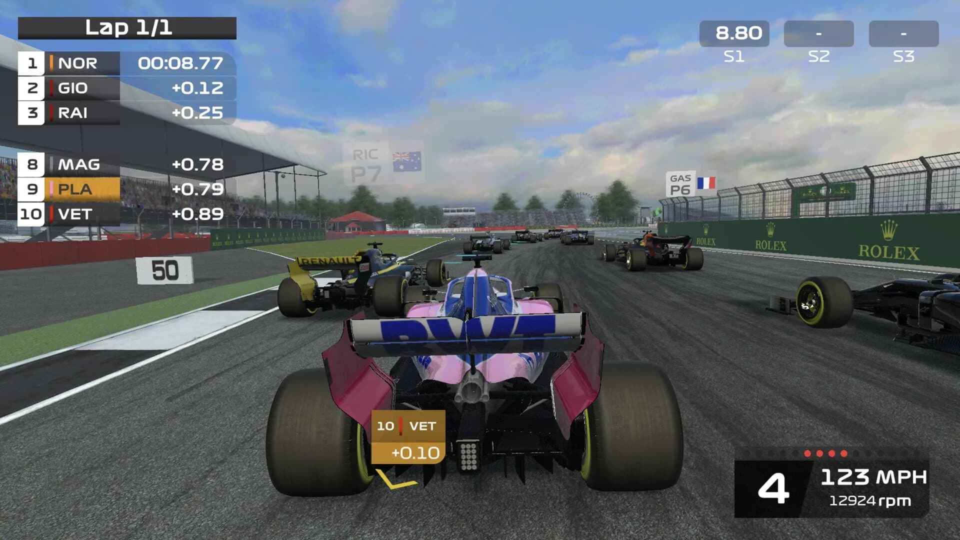 F1 Mobile Racing screenshot 5