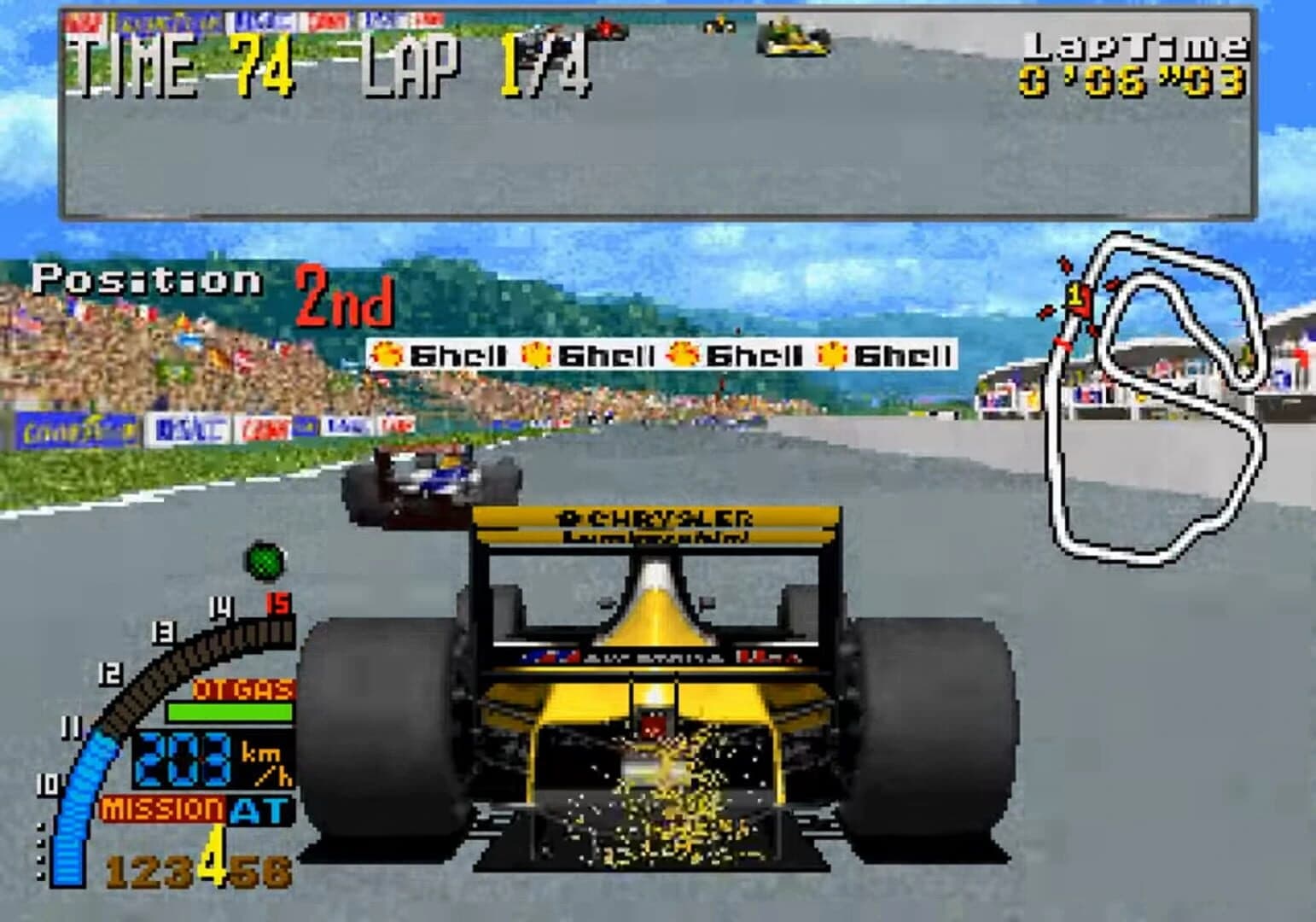 F1 Super Lap screenshot 2