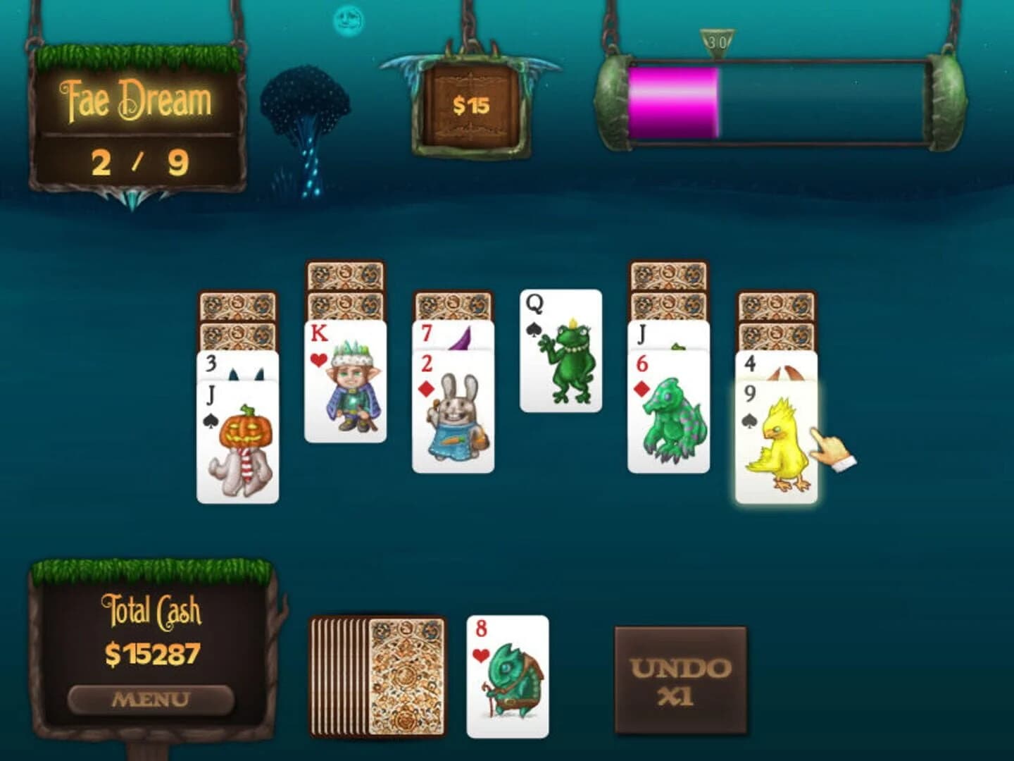 Faerie Solitaire screenshot 3