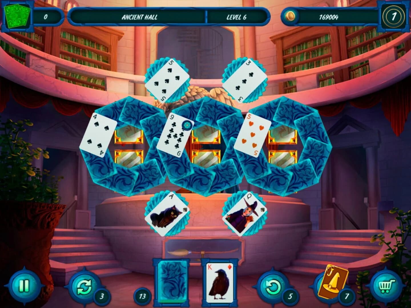 Fairytale Solitaire: Witch Charms screenshot 4