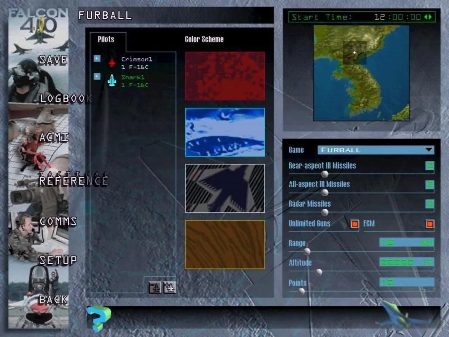 Falcon 4.0 screenshot 2