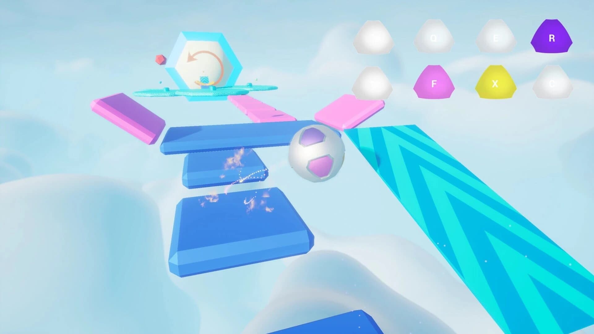 Fall Balance Ball screenshot 2