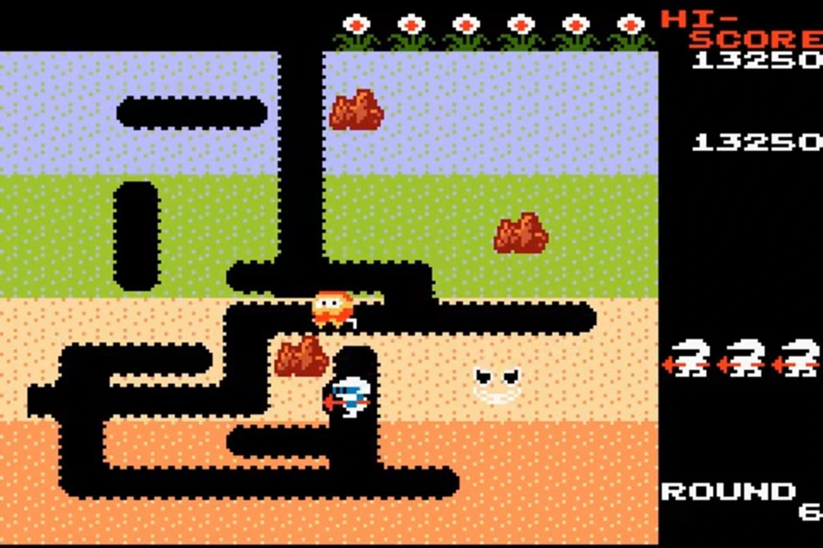 Famicom Mini: Dig Dug screenshot 3