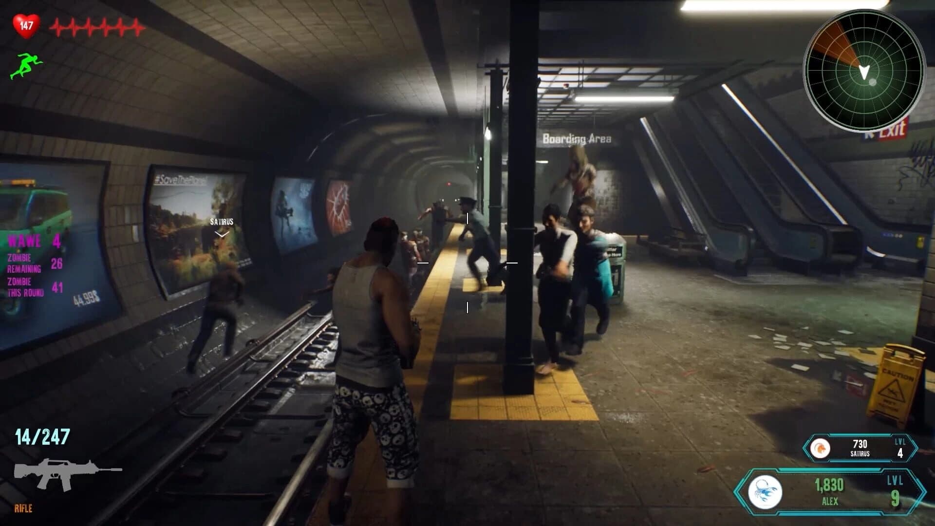 Famished Zombies: Decisive Extermination screenshot 4