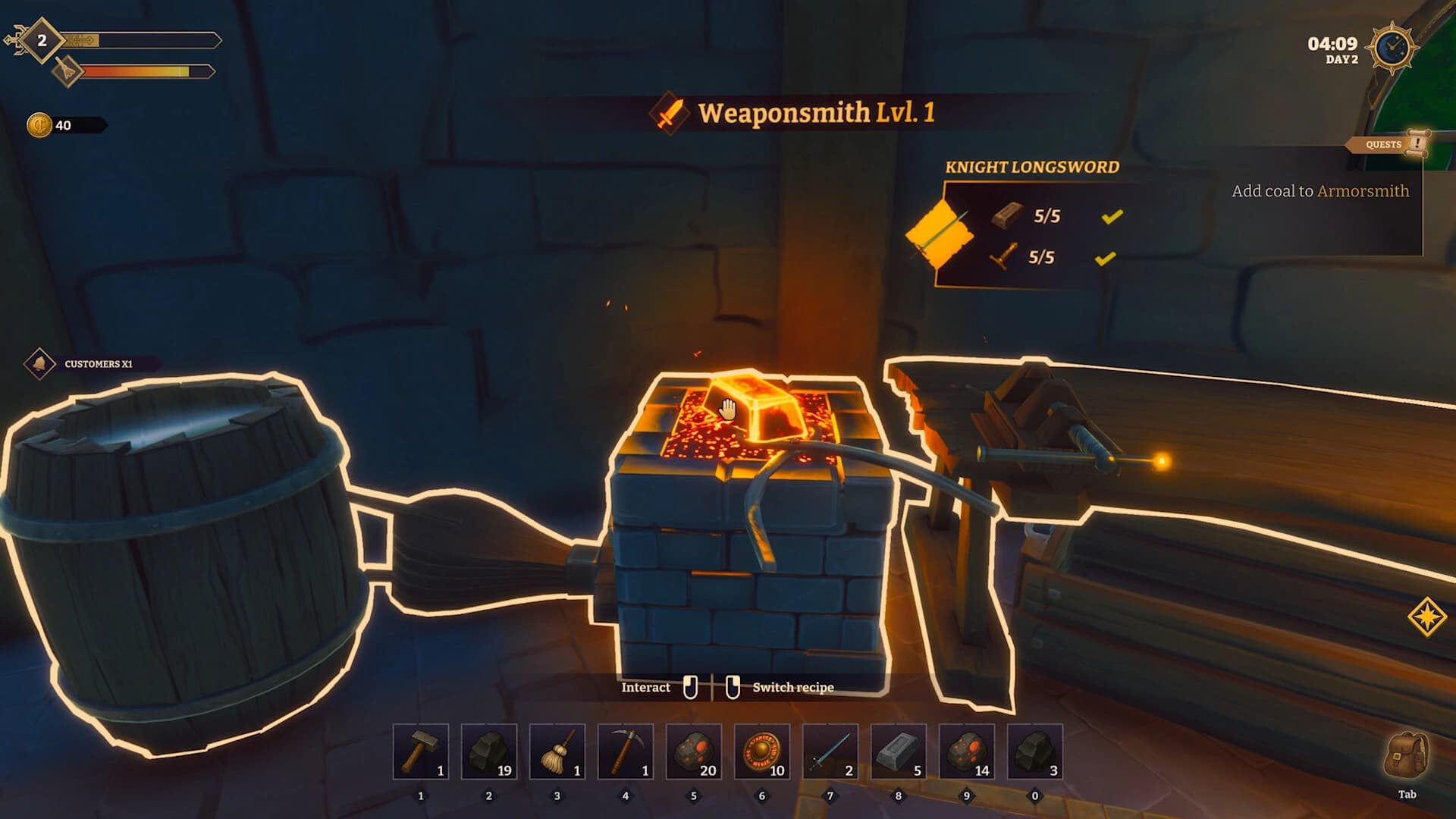 Fantasy Blacksmith Simulator screenshot 3