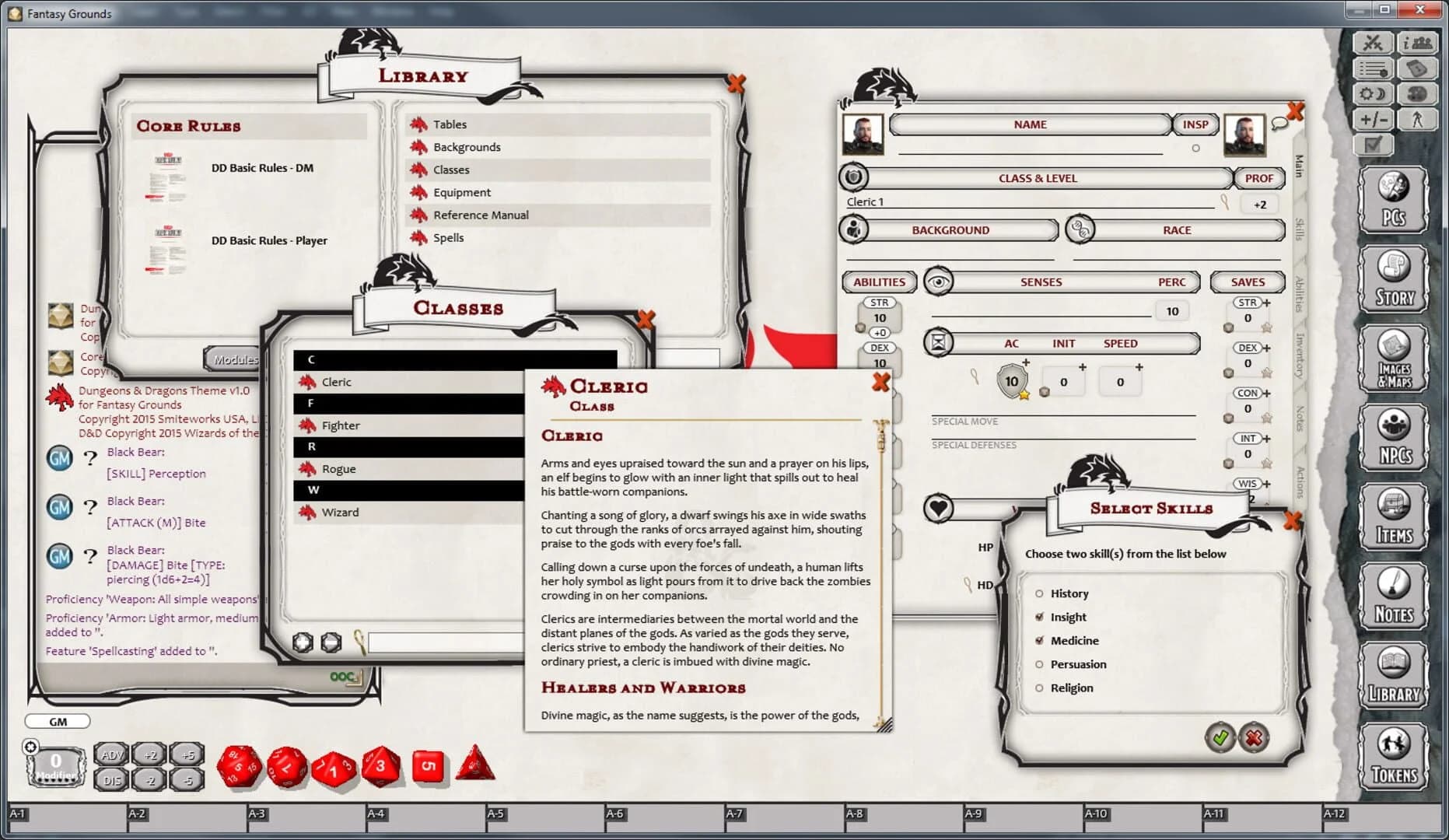 Fantasy Grounds screenshot 1