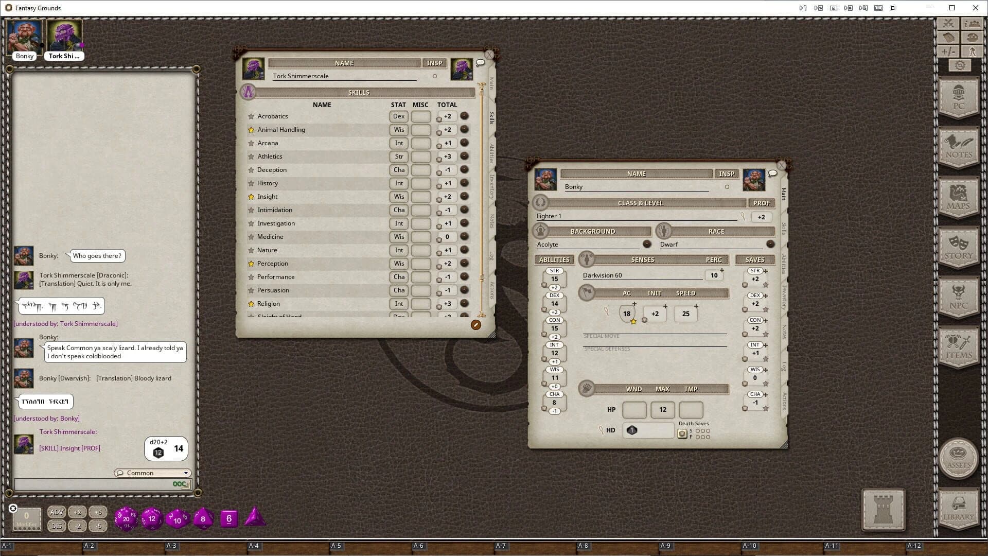 Fantasy Grounds Unity screenshot 4