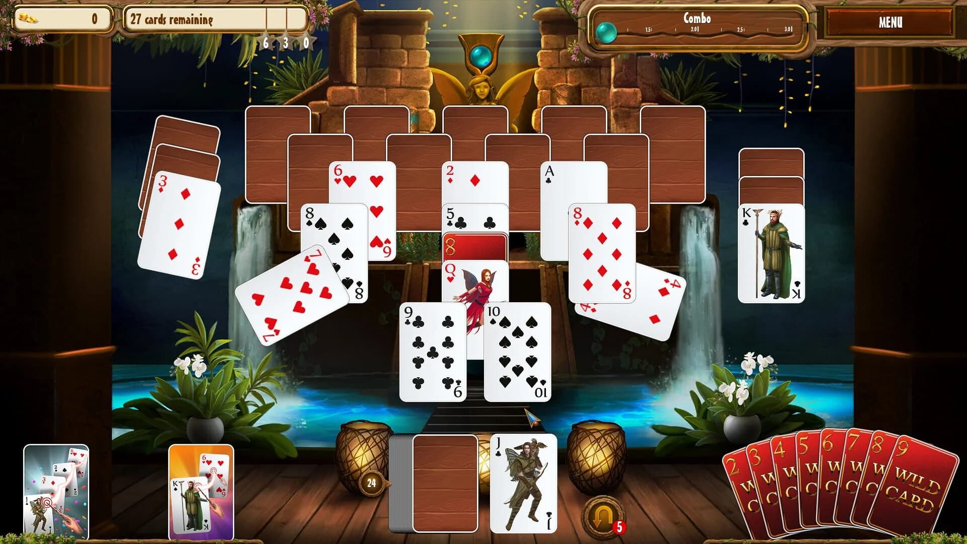 Fantasy Quest Solitaire screenshot 1