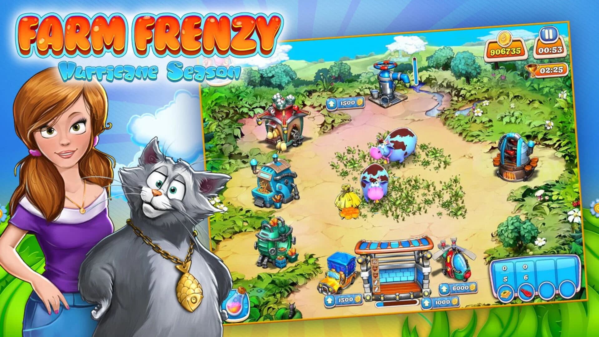 Farm Frenzy: Hurricane Season screenshot 1