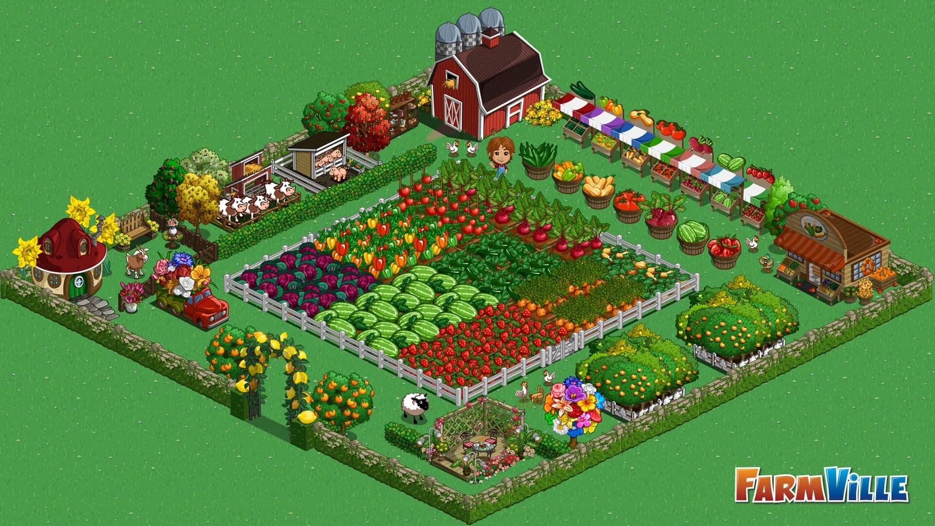 Farmville screenshot 1