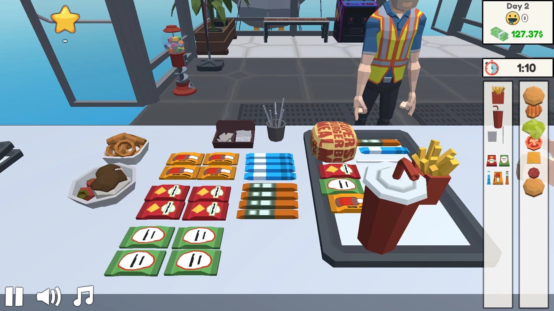 Fast Burger Simulator screenshot 1