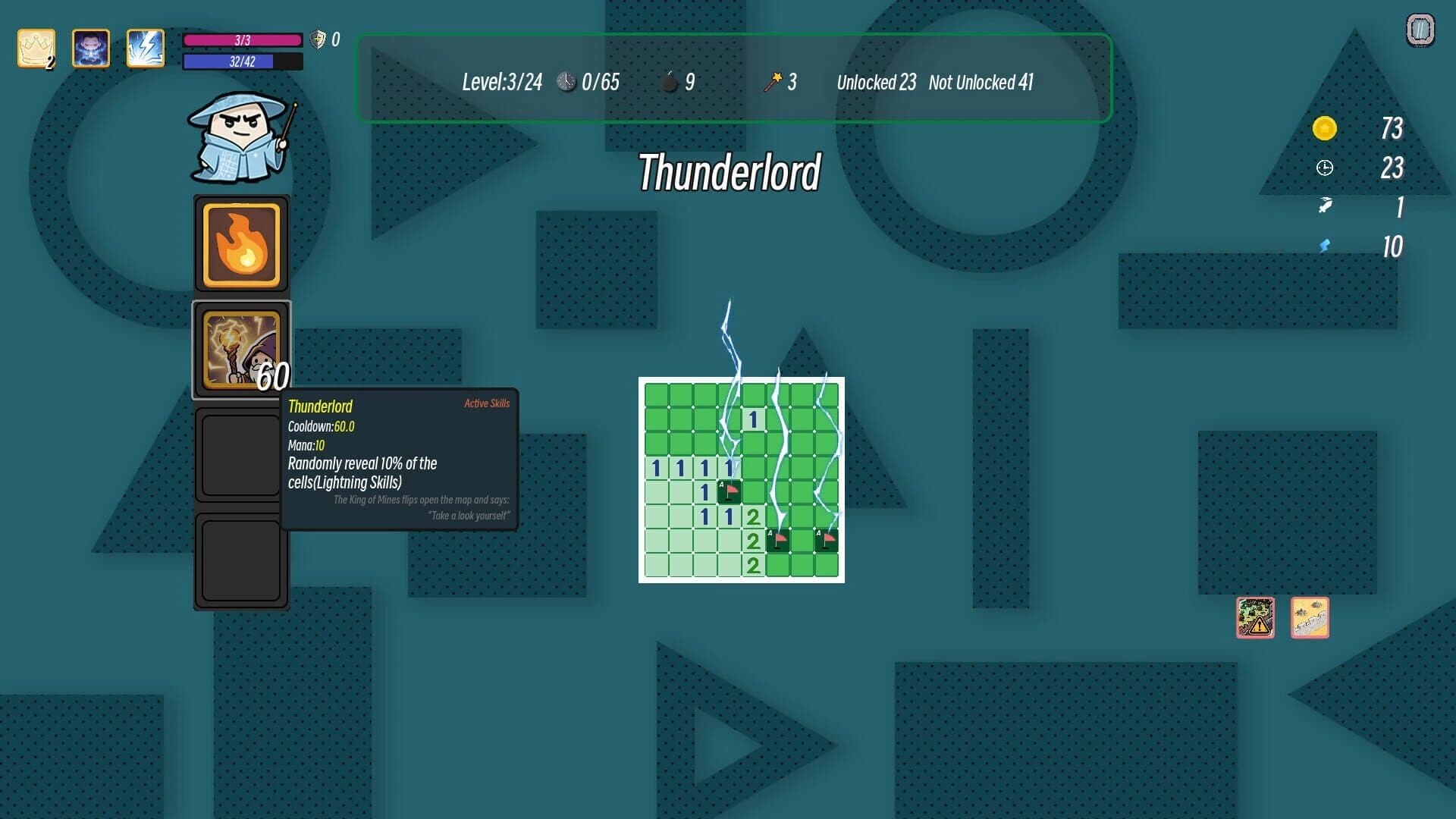 Fast Mine Sweeping: Skill Awakening screenshot 1