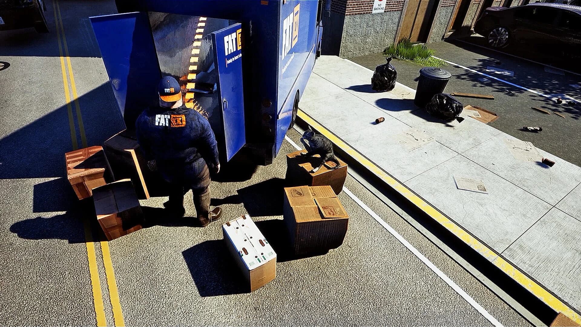 Fat[EX] Courier Simulator screenshot 5