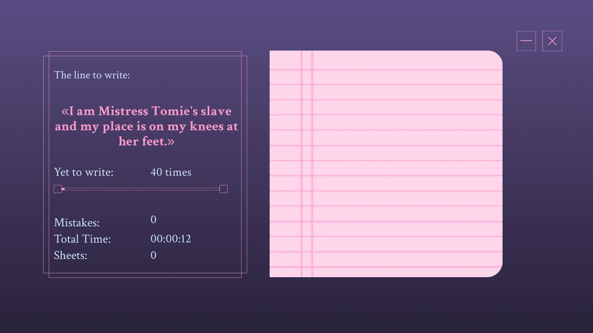 Femdom Lines screenshot 4