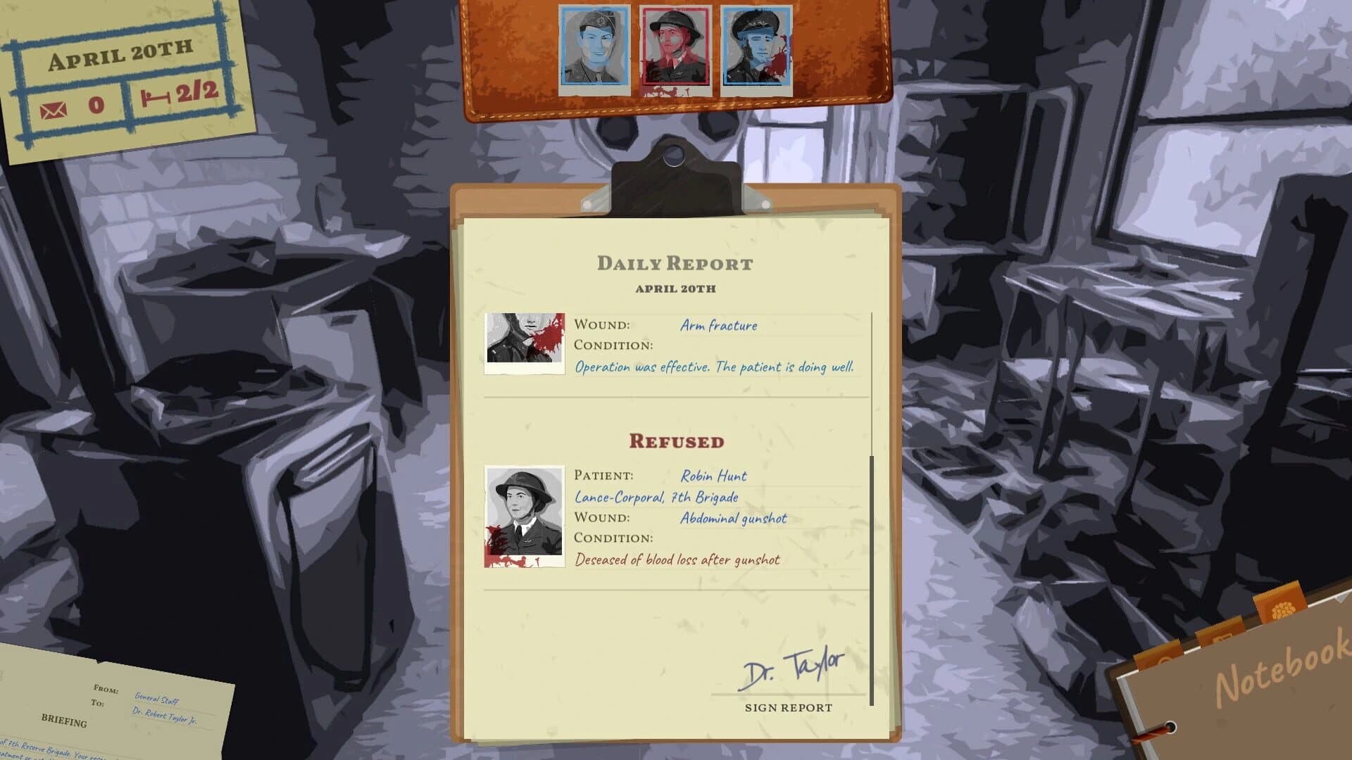 Field Hospital: Dr. Taylor's Story screenshot 4