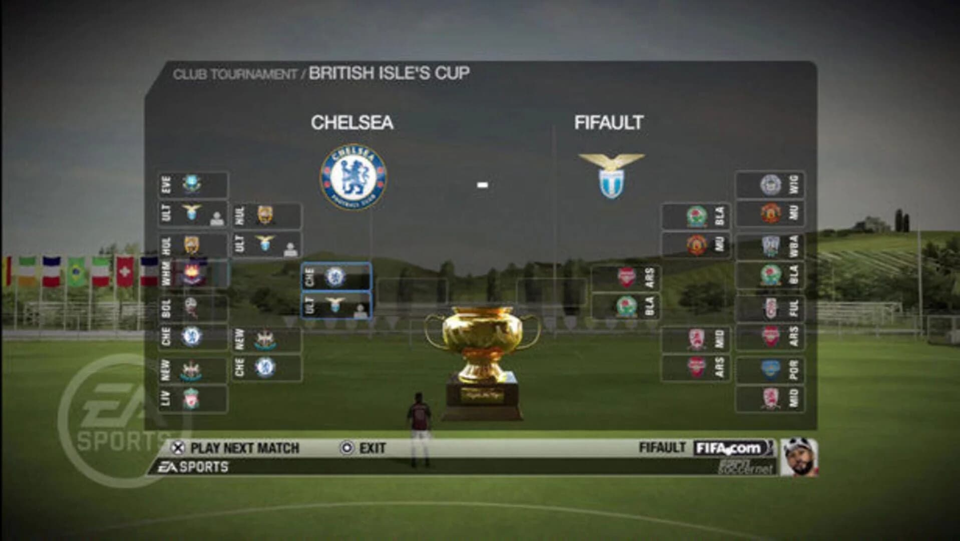 FIFA Soccer 09 screenshot 3