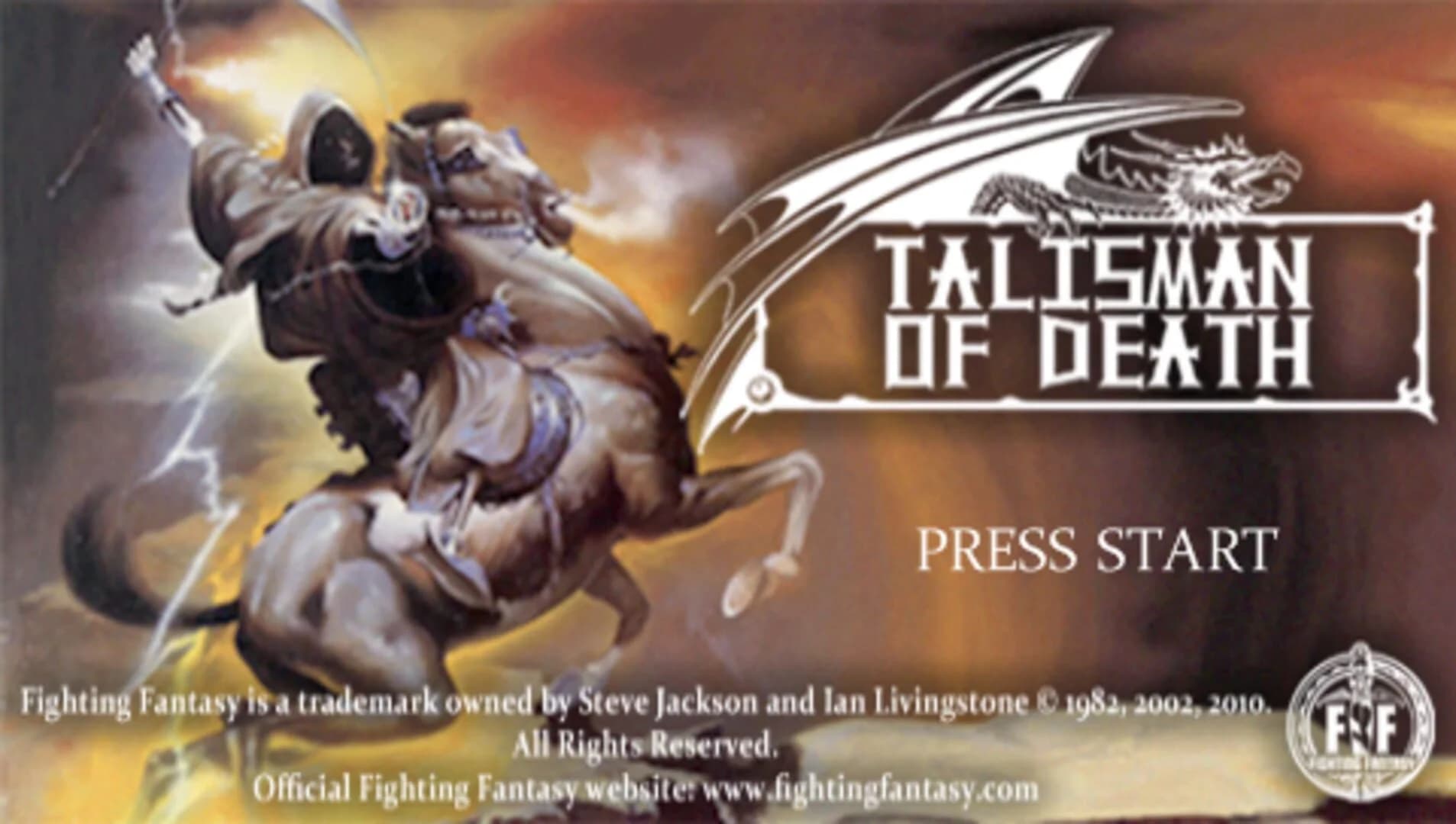 Fighting Fantasy: The Talisman of Death screenshot 1