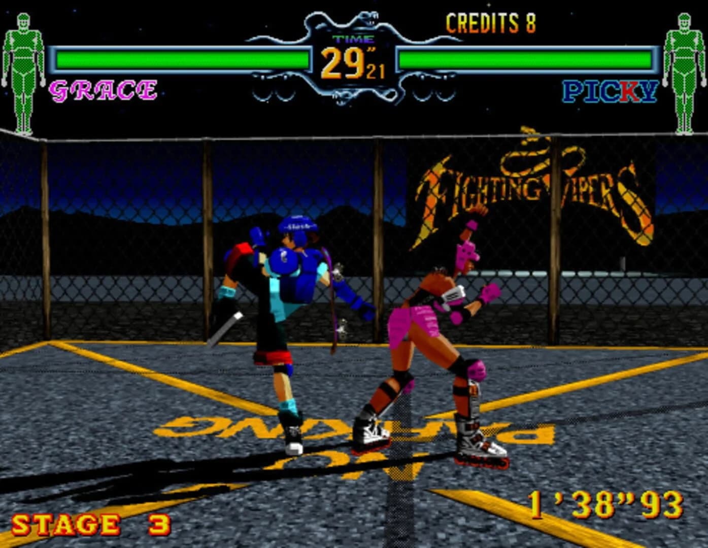 Fighting Vipers screenshot 2