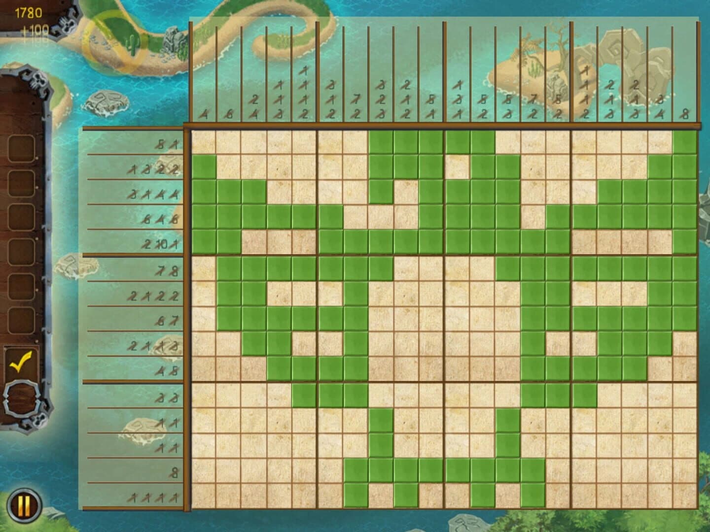 Fill & Cross: Pirate Riddles 3 screenshot 1