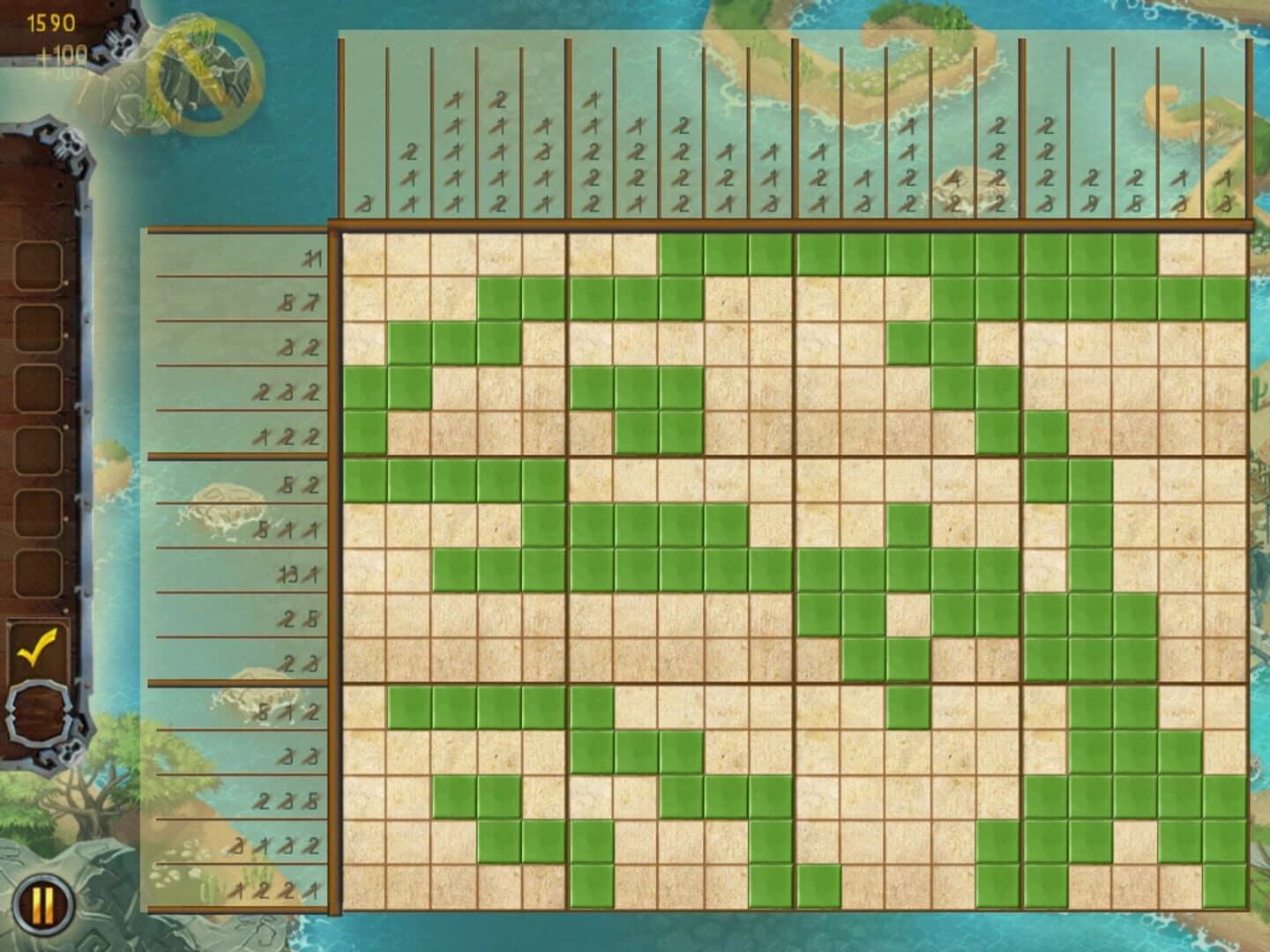 Fill & Cross: Pirate Riddles 3 screenshot 2