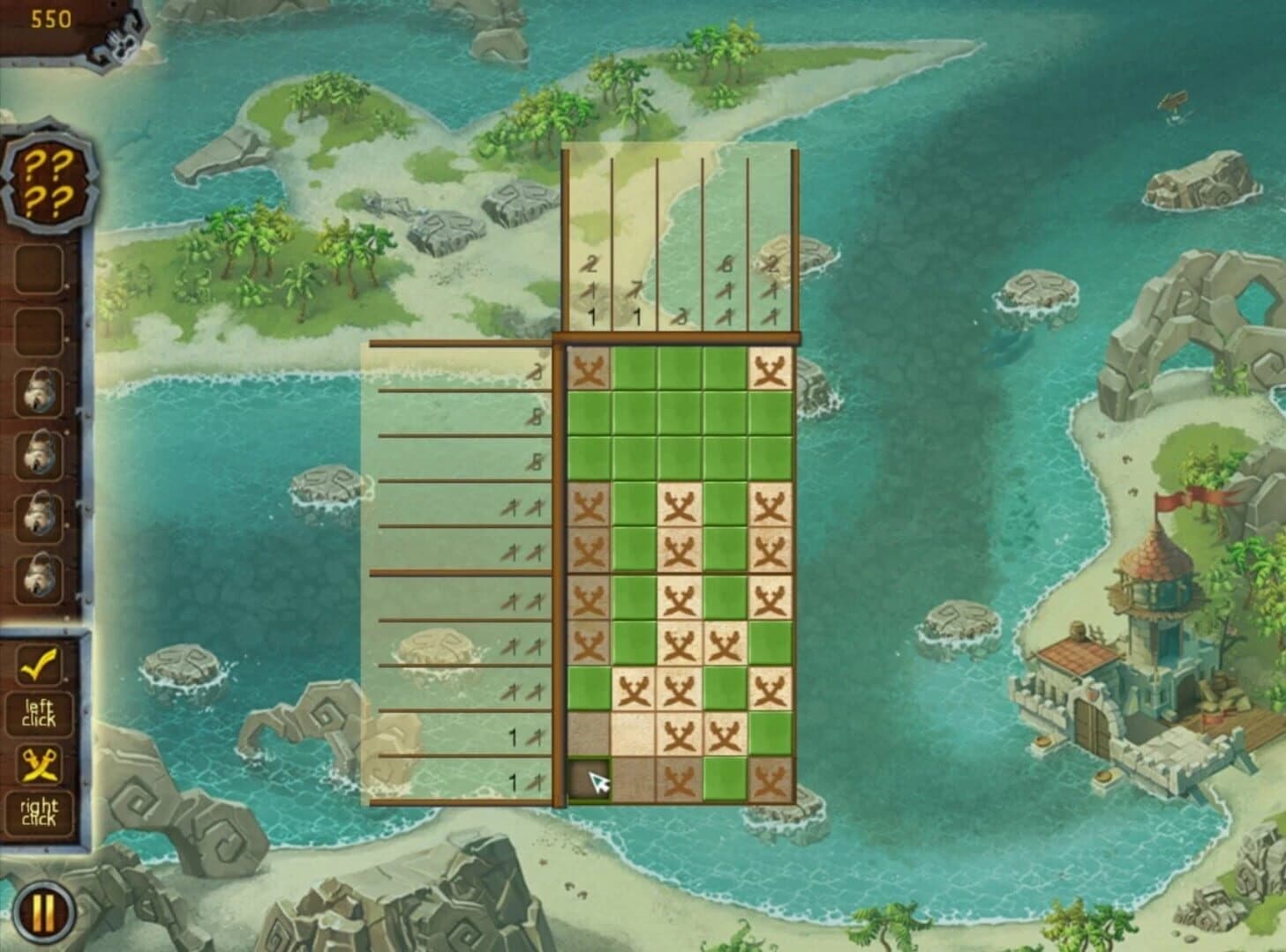 Fill & Cross: Pirate Riddles 3 screenshot 4
