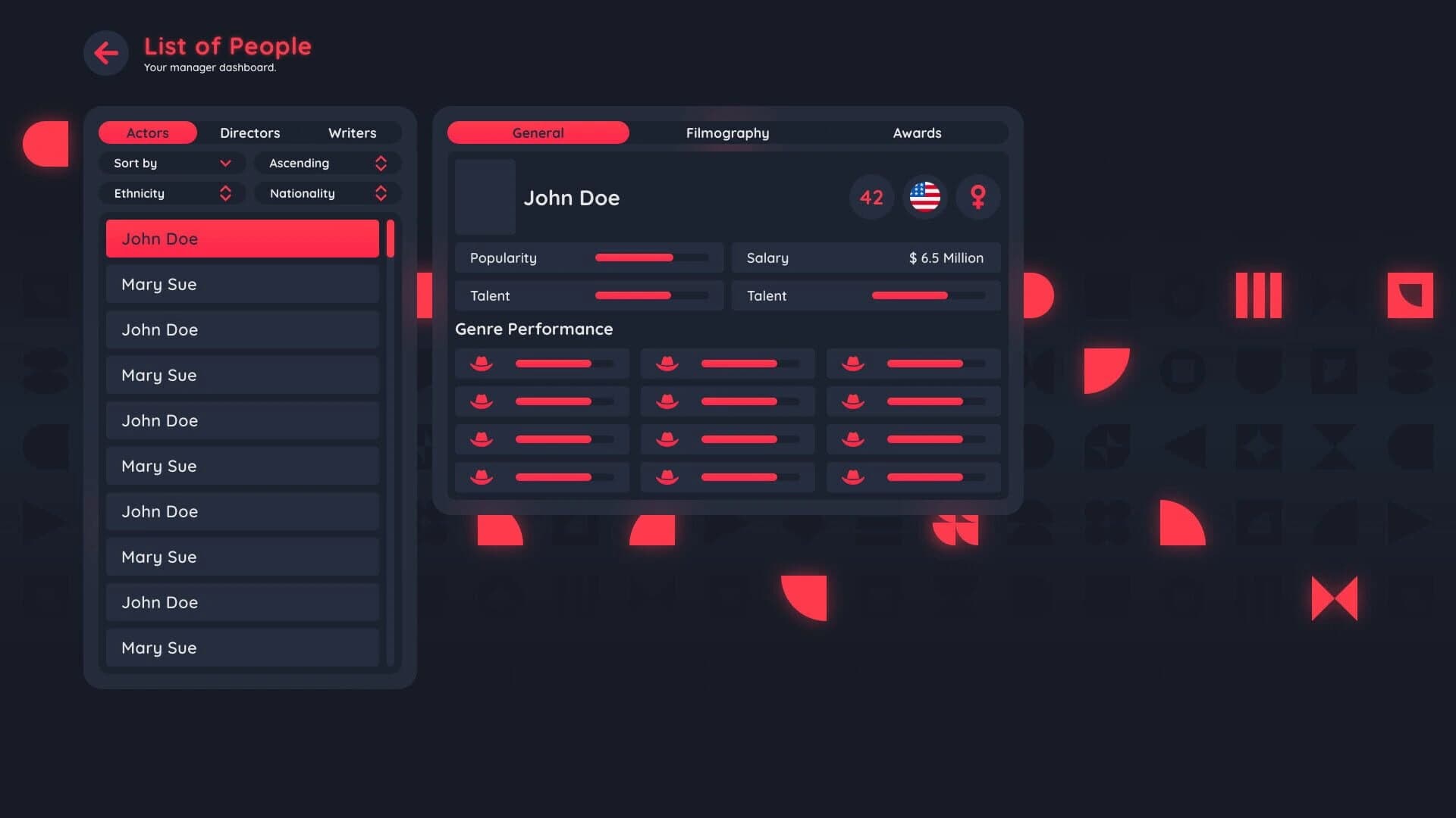 Film Studio Manager screenshot 2