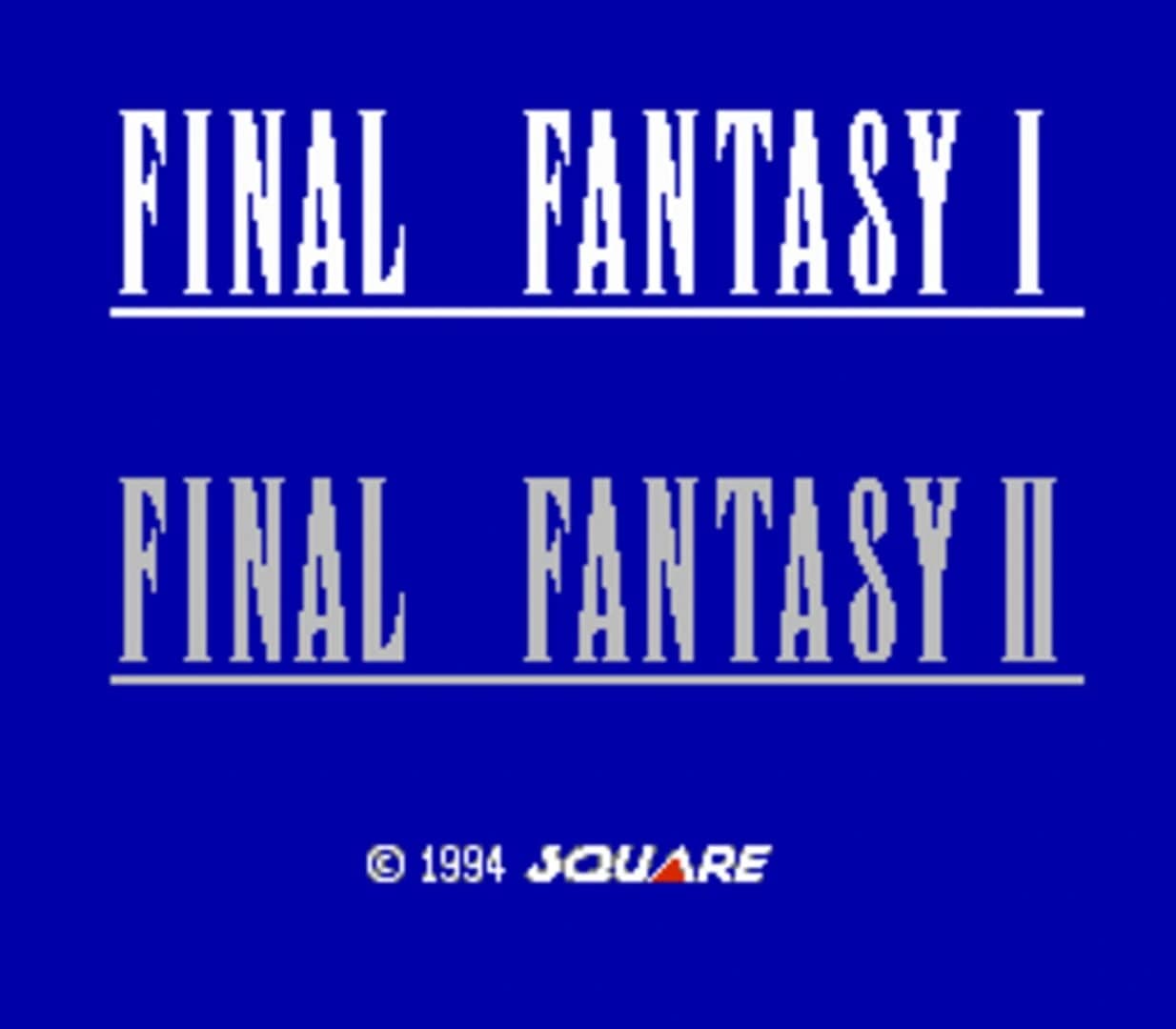Final Fantasy I & II screenshot 1