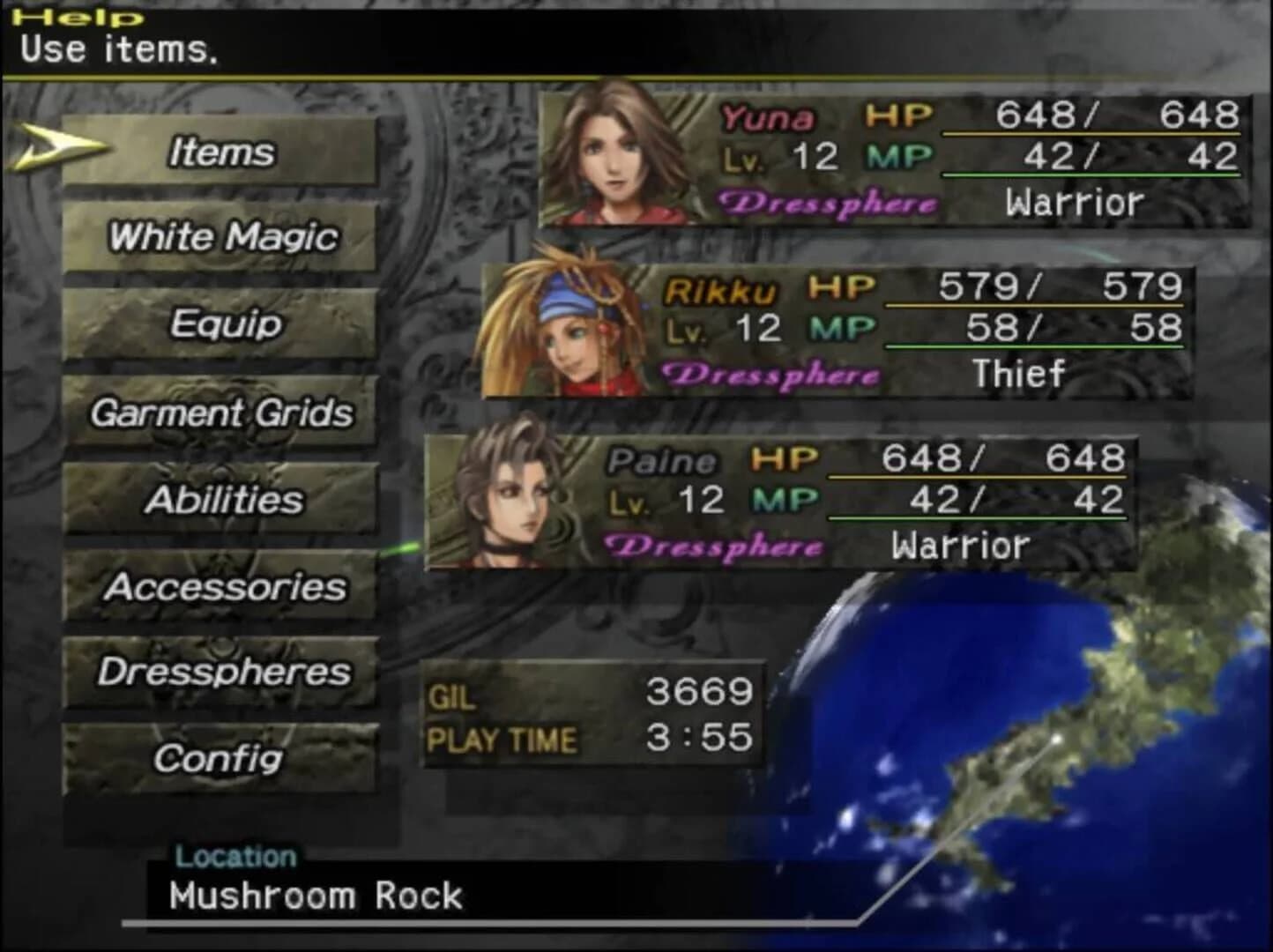 Final Fantasy X-2 screenshot 4
