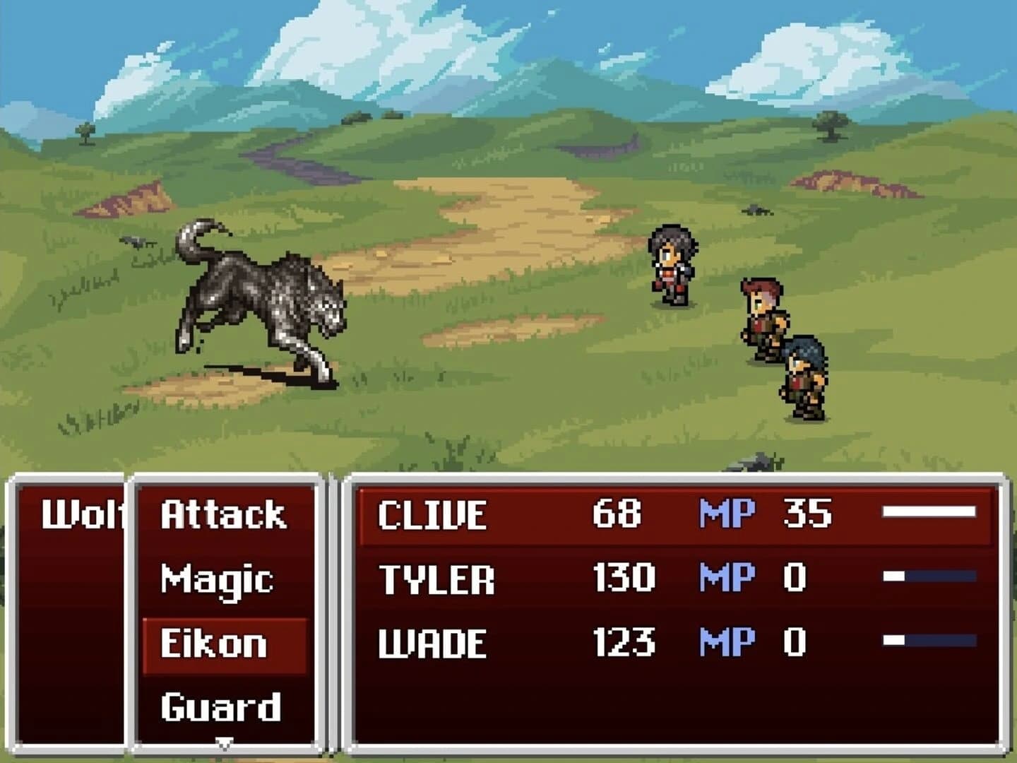 Final Fantasy XVI Demake screenshot 1