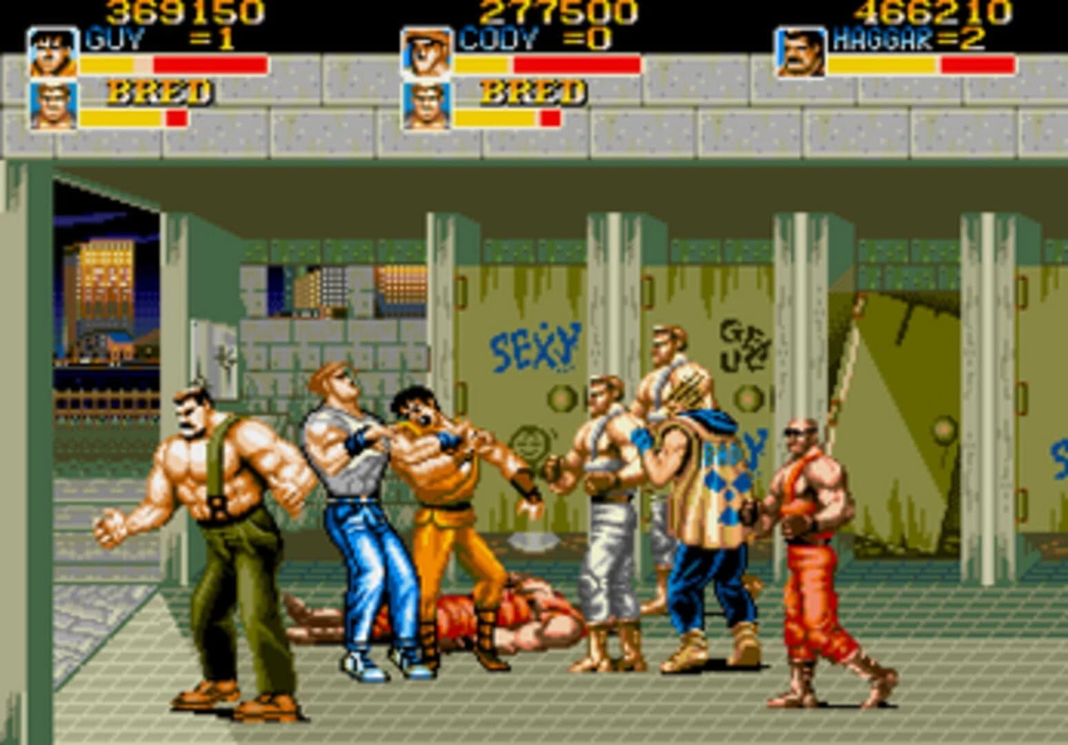 Final Fight MD screenshot 1