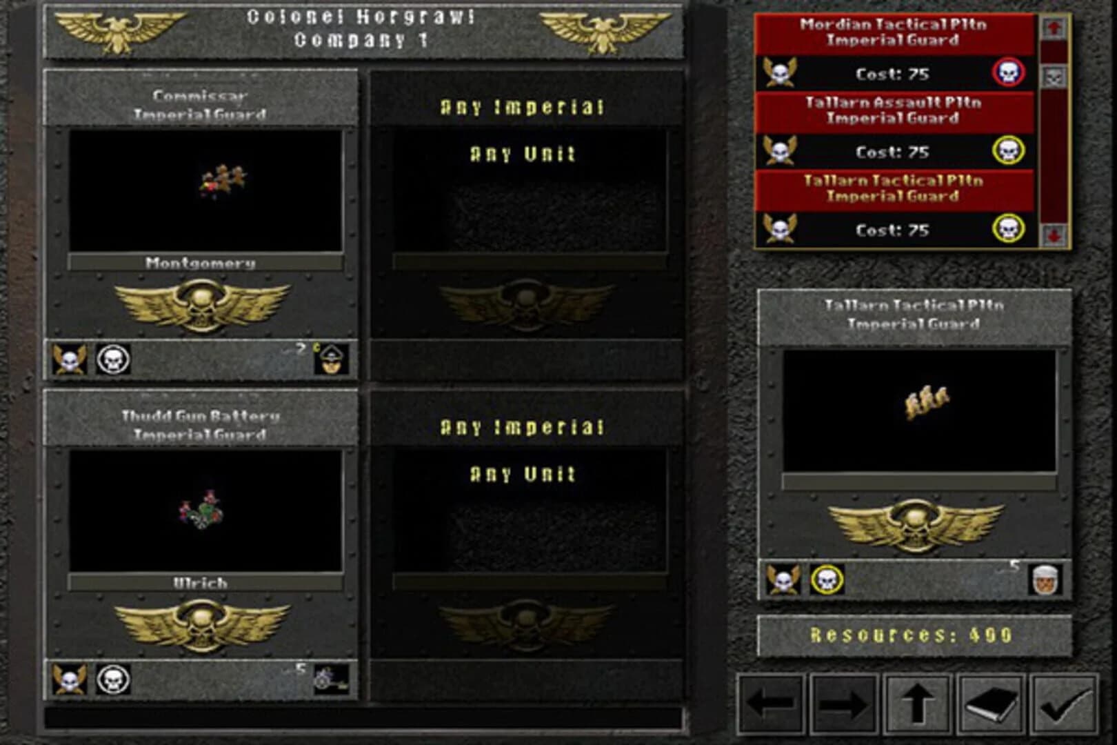 Final Liberation: Warhammer Epic 40,000 screenshot 4