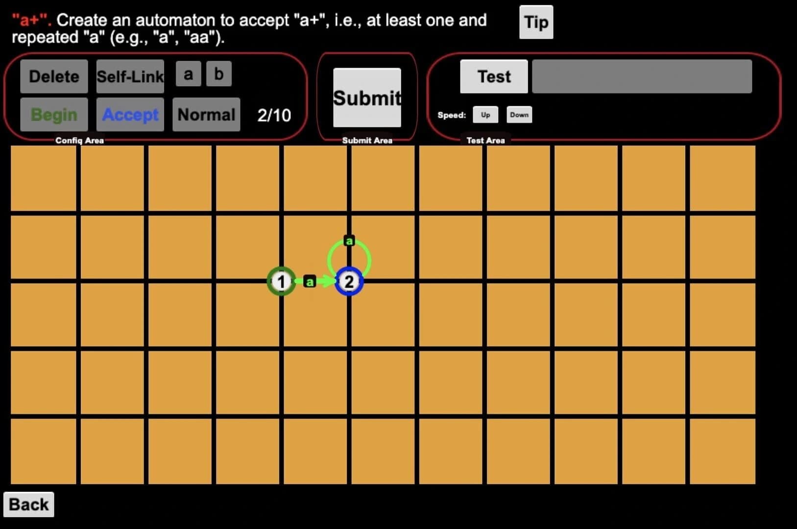Finite State Automaton Challenges screenshot 4