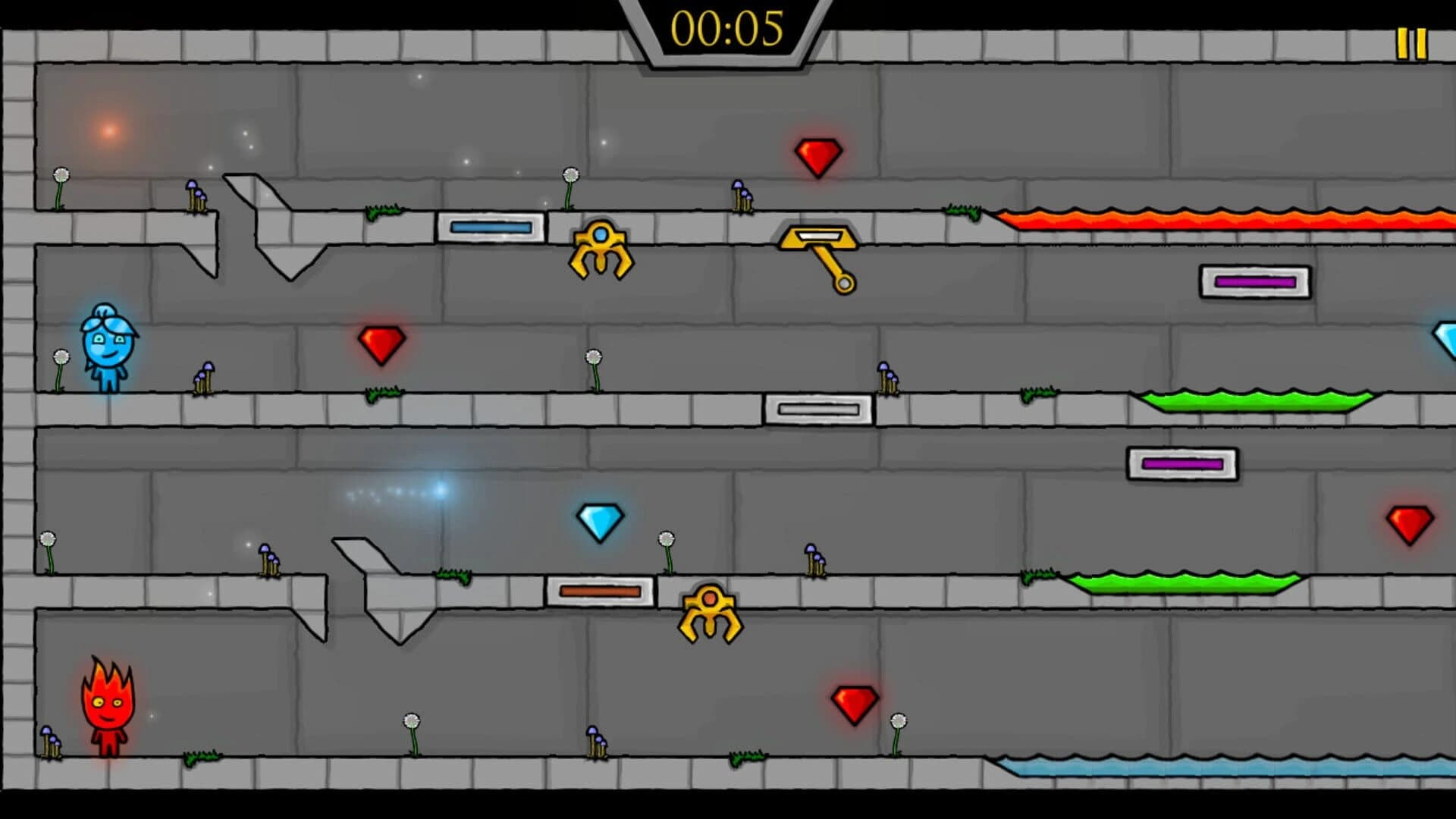 Fireboy & Watergirl: Fairy Tales screenshot 2