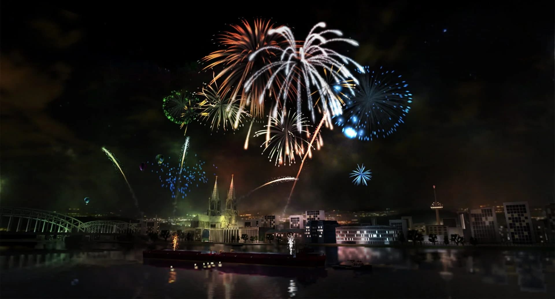 Fireworks Simulator screenshot 2