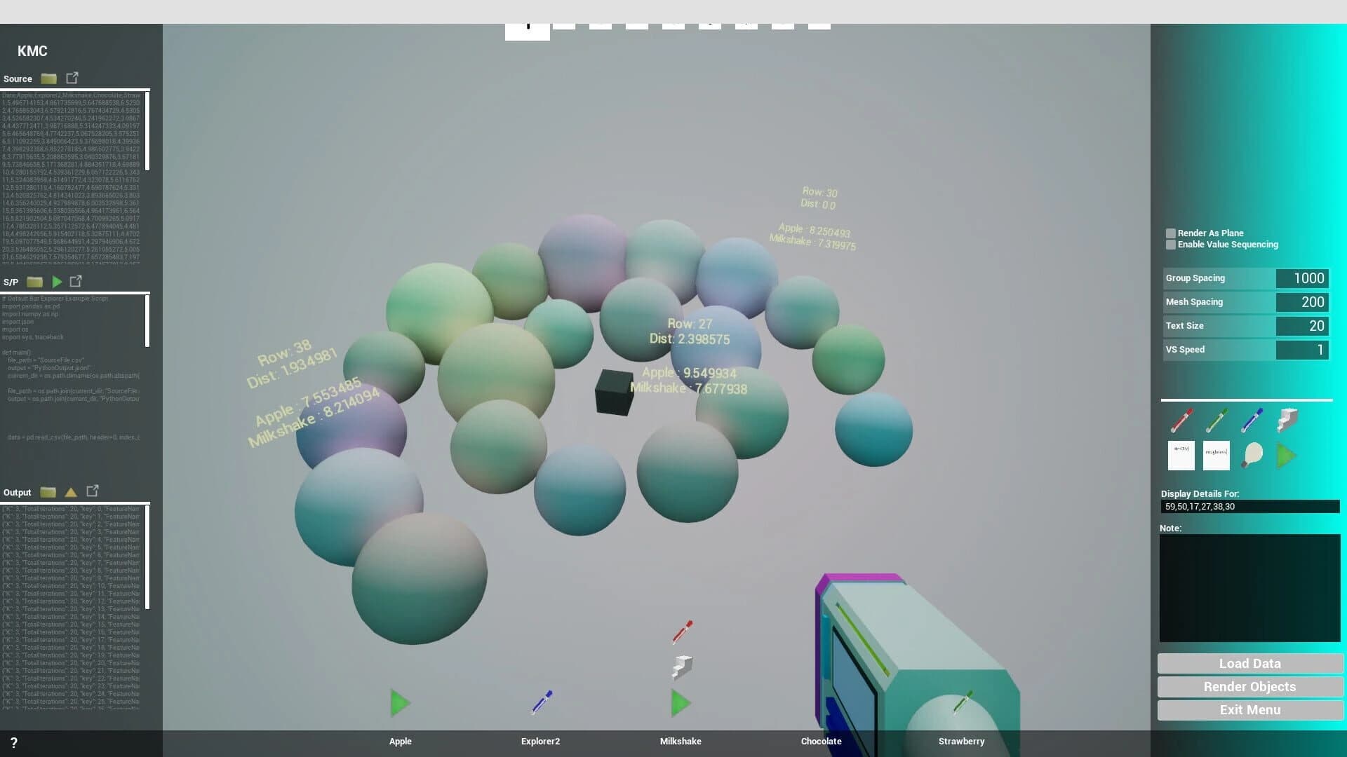 First-Person Data Explorer screenshot 2