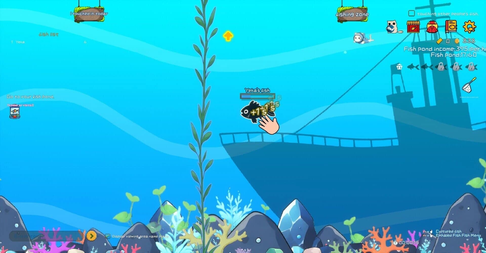 Fish-Click Squad! screenshot 2