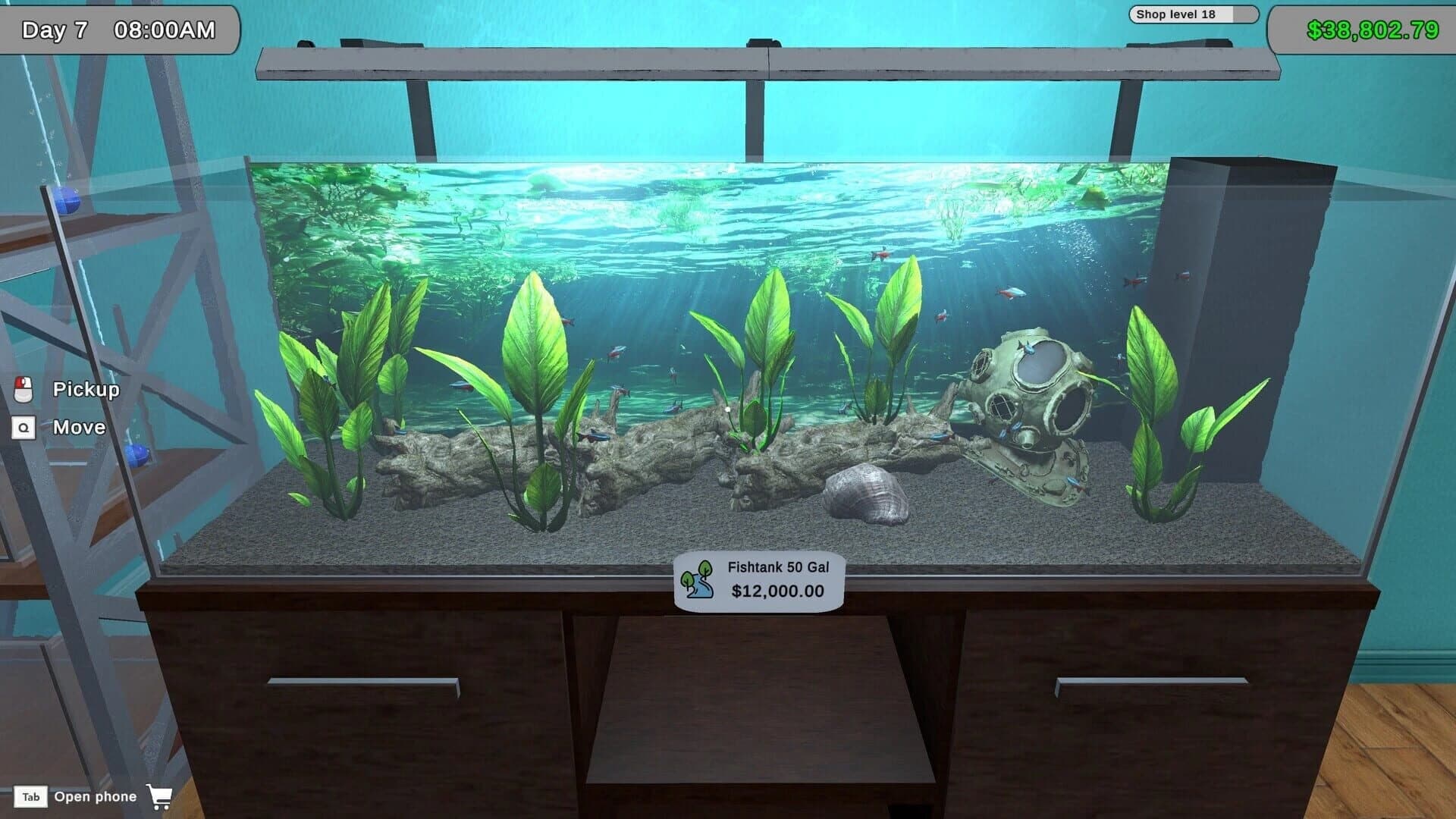 Fish Shop Simulator screenshot 1