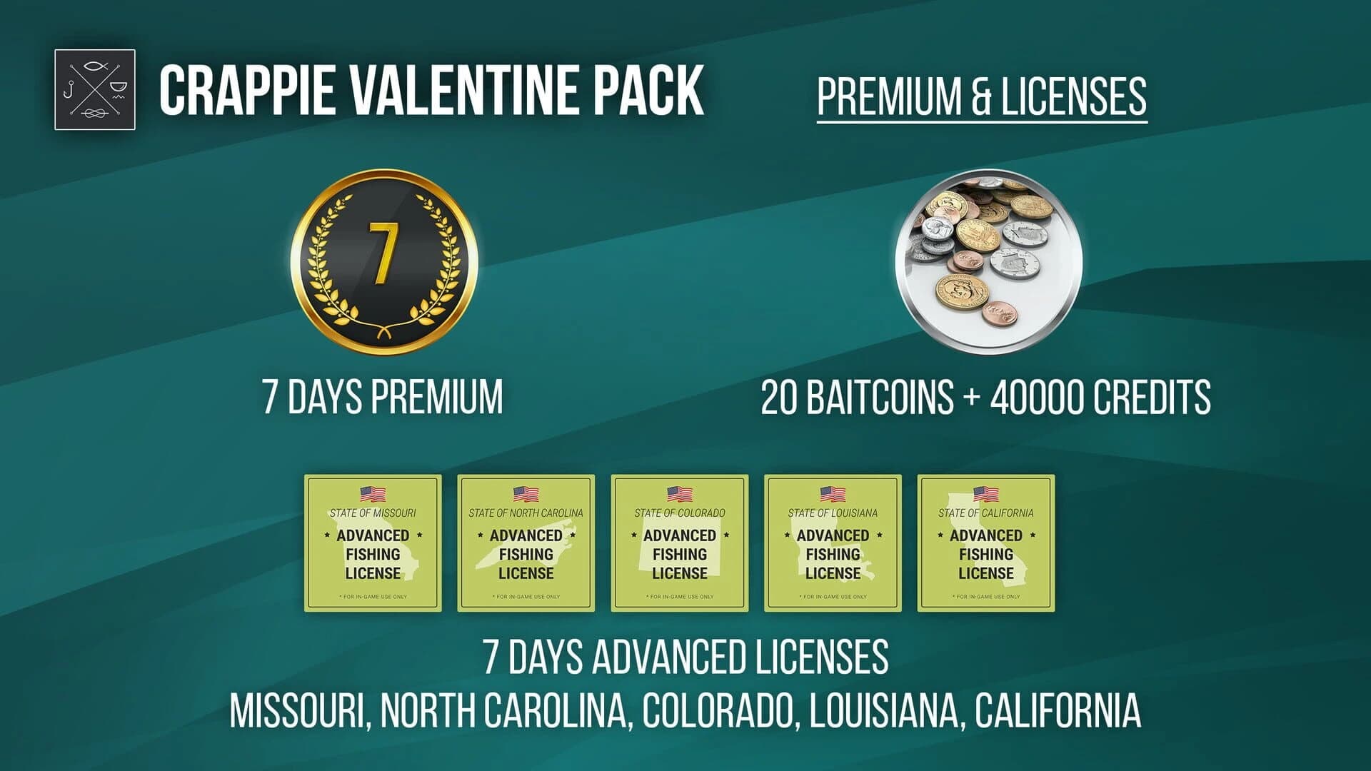 Fishing Planet: Crappie Valentine Pack screenshot 3