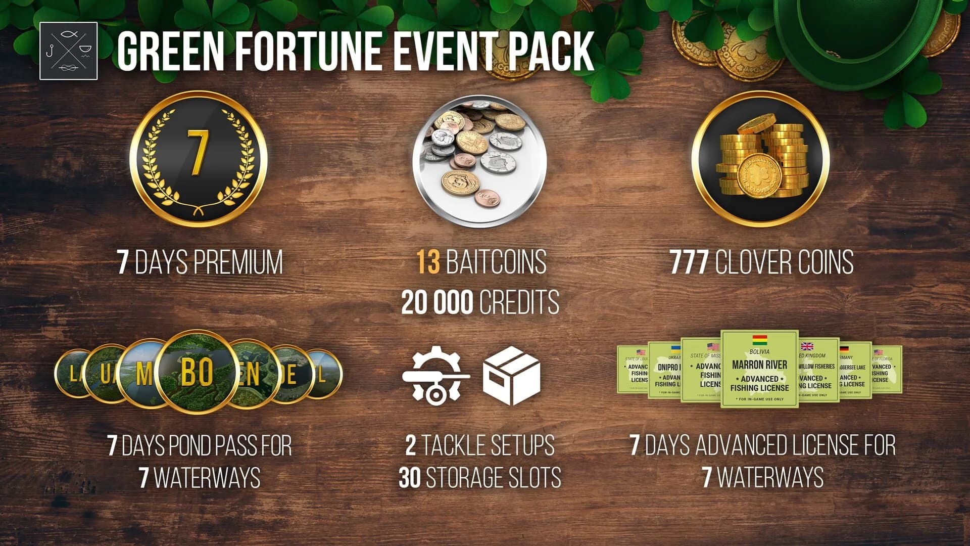 Fishing Planet: Green Fortune Event Pack screenshot 2