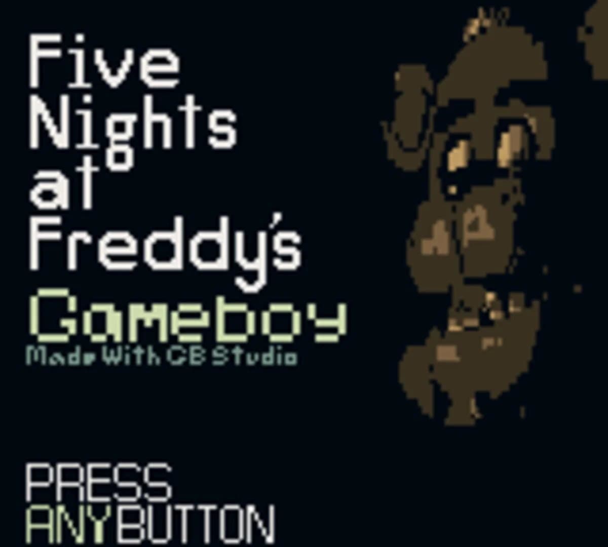Five Nights at Freddy's Gameboy screenshot 1