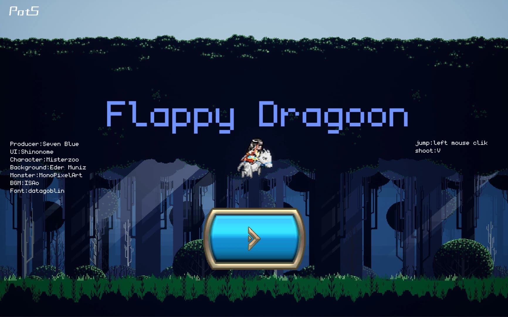 Flappy Dragoon screenshot 1