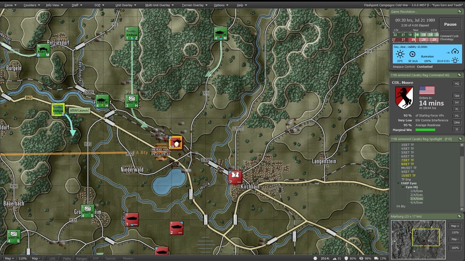 Flashpoint Campaigns: Cold War screenshot 1