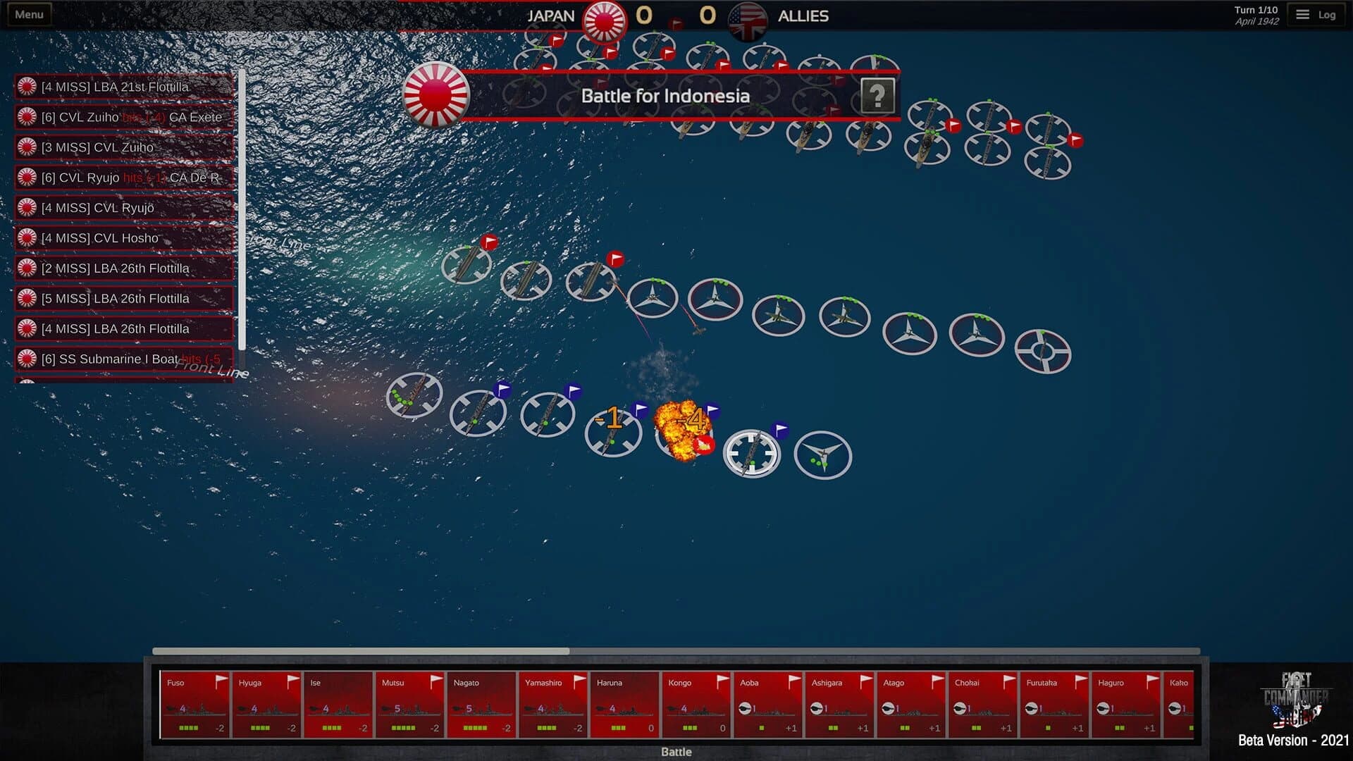 Fleet Commander: Pacific screenshot 1
