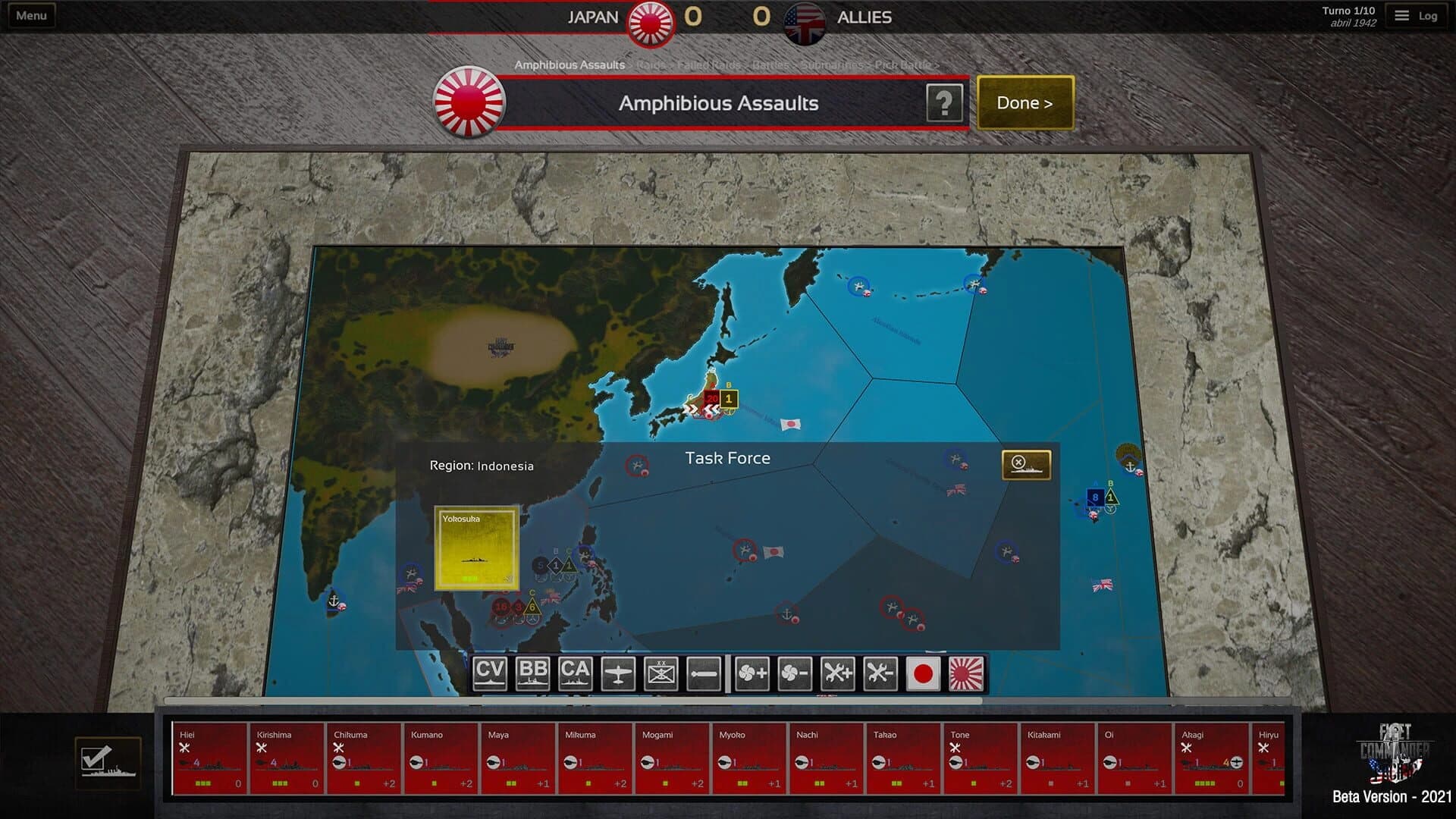 Fleet Commander: Pacific screenshot 2
