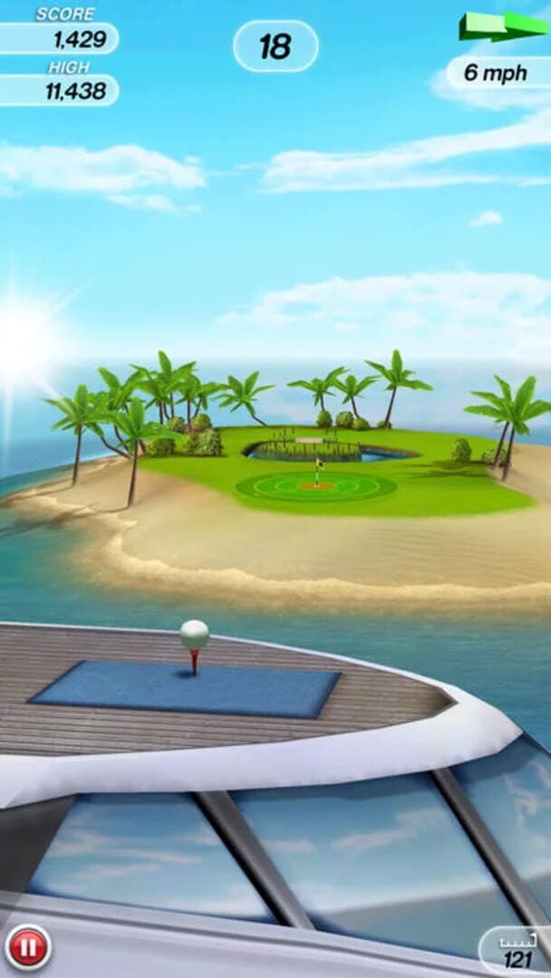 Flick Golf! screenshot 5